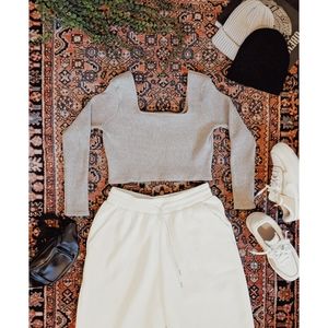 ASOS Another Reason Square Neck Crop Top